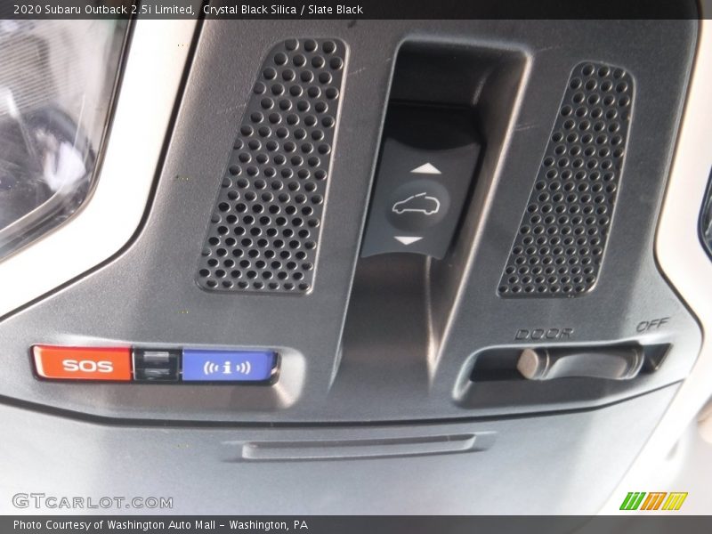 Crystal Black Silica / Slate Black 2020 Subaru Outback 2.5i Limited