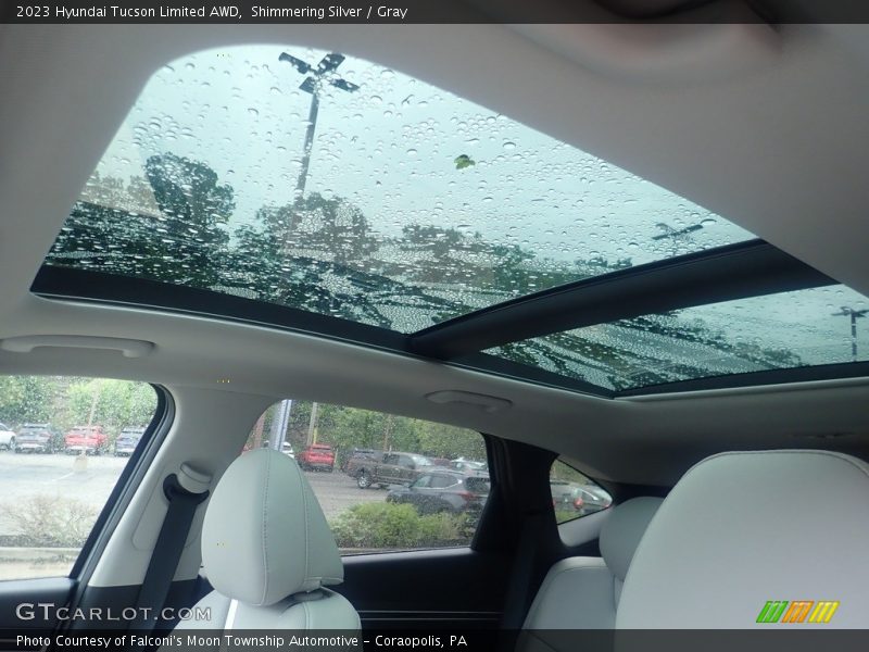 Sunroof of 2023 Tucson Limited AWD