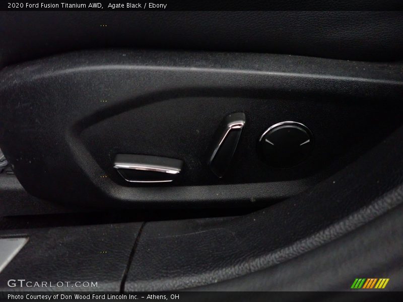 Agate Black / Ebony 2020 Ford Fusion Titanium AWD