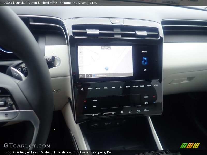 Shimmering Silver / Gray 2023 Hyundai Tucson Limited AWD