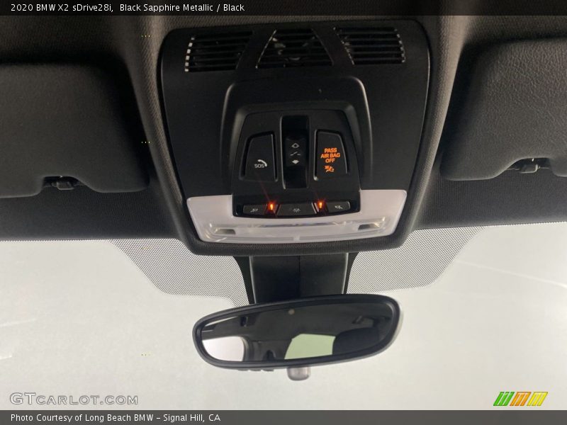 Black Sapphire Metallic / Black 2020 BMW X2 sDrive28i