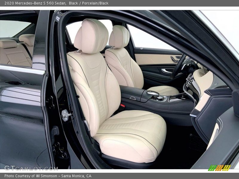 Black / Porcelain/Black 2020 Mercedes-Benz S 560 Sedan