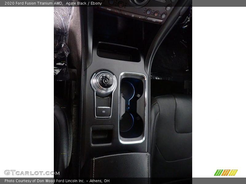Agate Black / Ebony 2020 Ford Fusion Titanium AWD