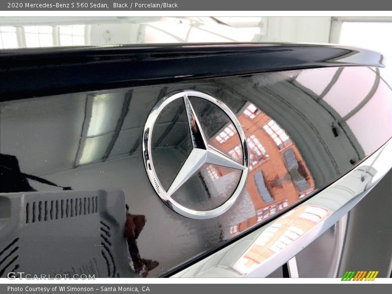 Black / Porcelain/Black 2020 Mercedes-Benz S 560 Sedan