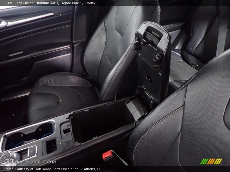 Agate Black / Ebony 2020 Ford Fusion Titanium AWD
