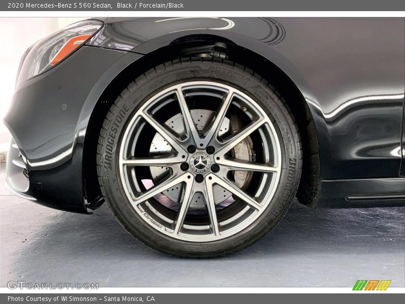 Black / Porcelain/Black 2020 Mercedes-Benz S 560 Sedan
