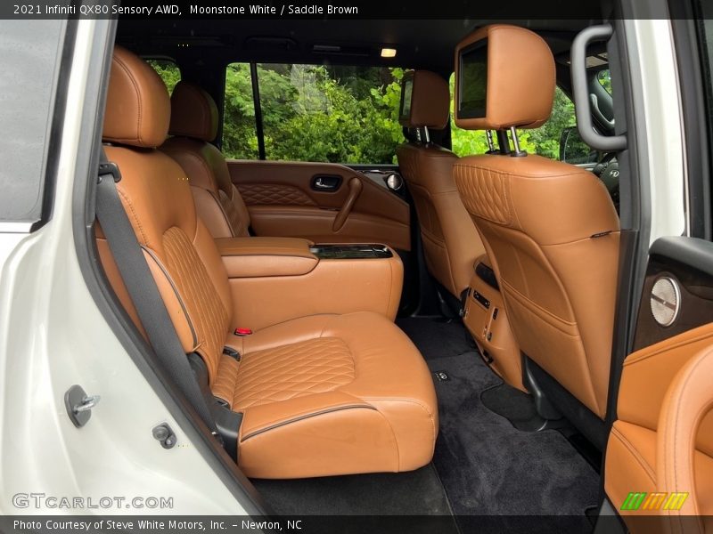 Rear Seat of 2021 QX80 Sensory AWD