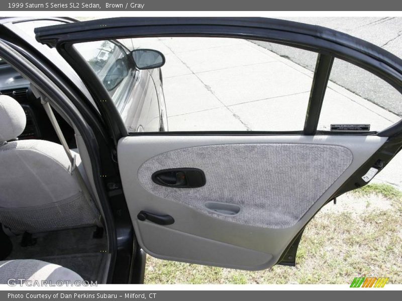 Brown / Gray 1999 Saturn S Series SL2 Sedan