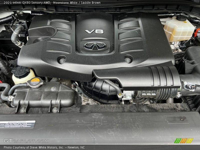  2021 QX80 Sensory AWD Engine - 5.6 Liter DOHC 32-Valve CVTCS V8