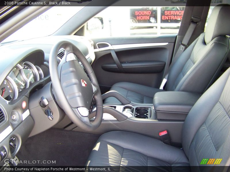 Black / Black 2008 Porsche Cayenne S