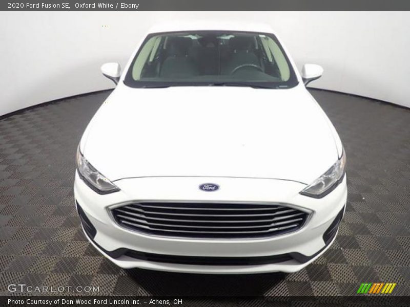 Oxford White / Ebony 2020 Ford Fusion SE