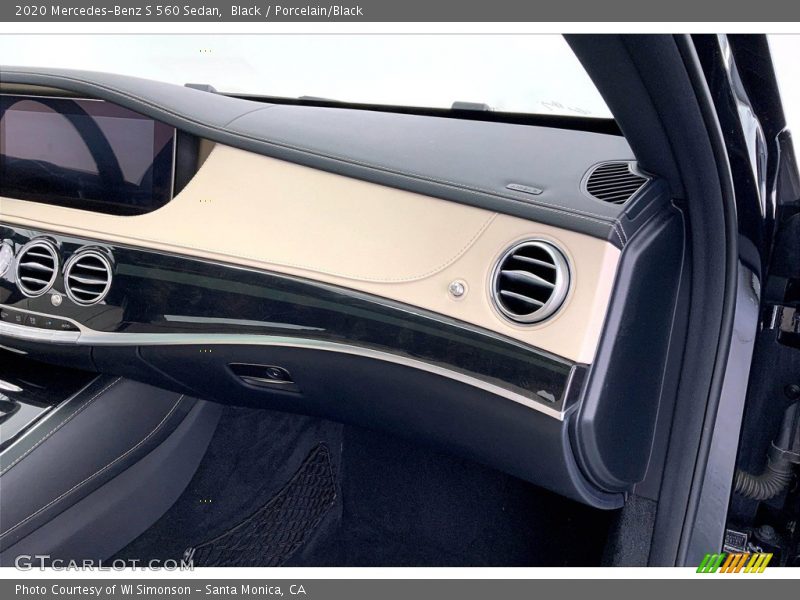 Black / Porcelain/Black 2020 Mercedes-Benz S 560 Sedan