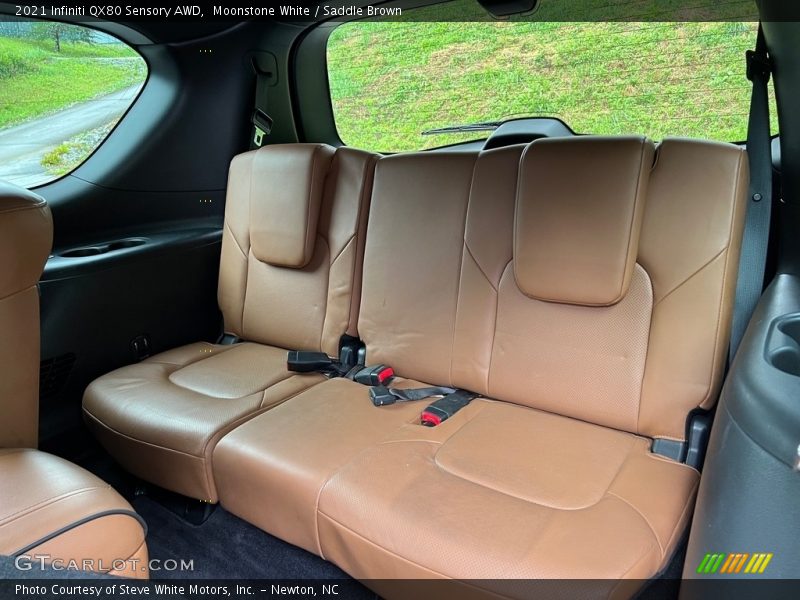 Rear Seat of 2021 QX80 Sensory AWD