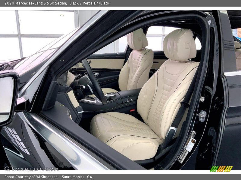 Black / Porcelain/Black 2020 Mercedes-Benz S 560 Sedan