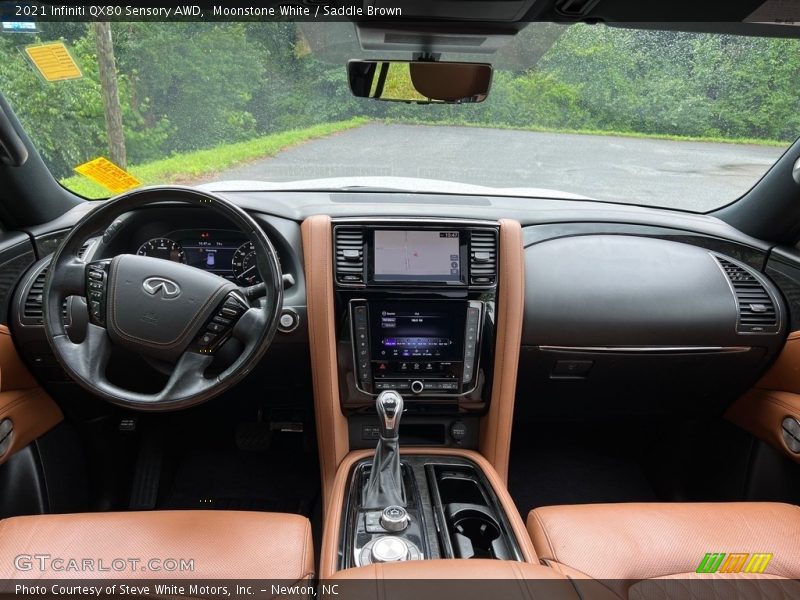 Dashboard of 2021 QX80 Sensory AWD