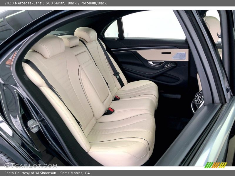 Black / Porcelain/Black 2020 Mercedes-Benz S 560 Sedan