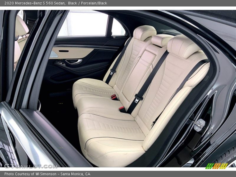 Black / Porcelain/Black 2020 Mercedes-Benz S 560 Sedan