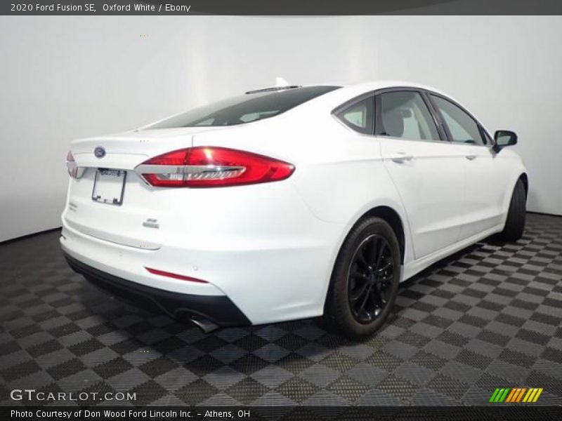 Oxford White / Ebony 2020 Ford Fusion SE