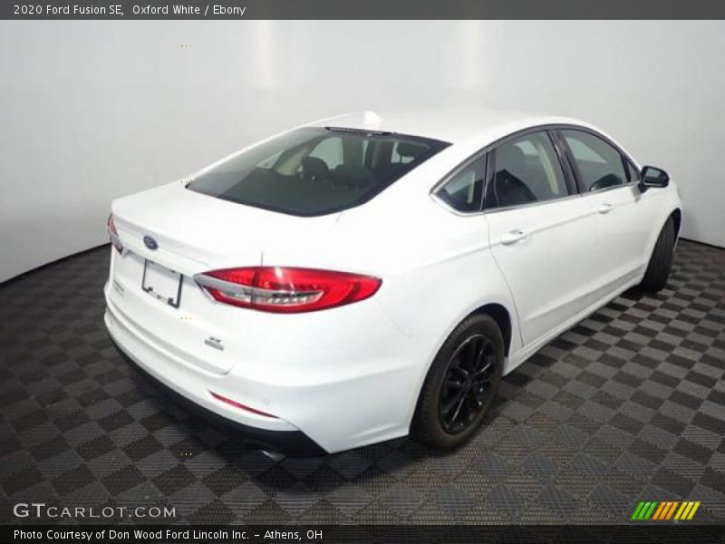 Oxford White / Ebony 2020 Ford Fusion SE