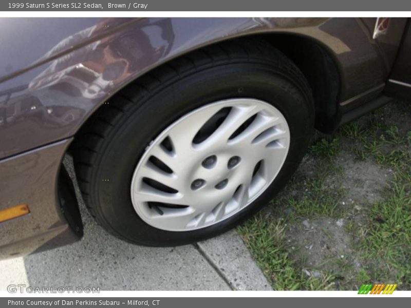 Brown / Gray 1999 Saturn S Series SL2 Sedan