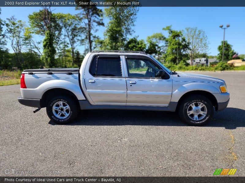 Silver Birch Metallic / Medium Flint 2003 Ford Explorer Sport Trac XLT 4x4