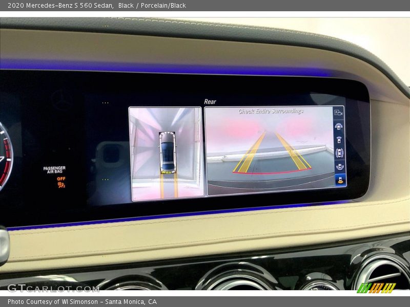 Black / Porcelain/Black 2020 Mercedes-Benz S 560 Sedan