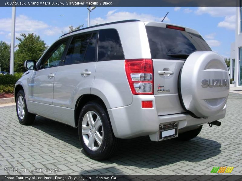 Silky Silver Metallic / Black 2007 Suzuki Grand Vitara Luxury