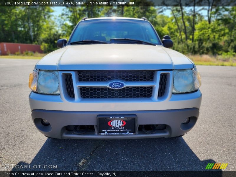 Silver Birch Metallic / Medium Flint 2003 Ford Explorer Sport Trac XLT 4x4