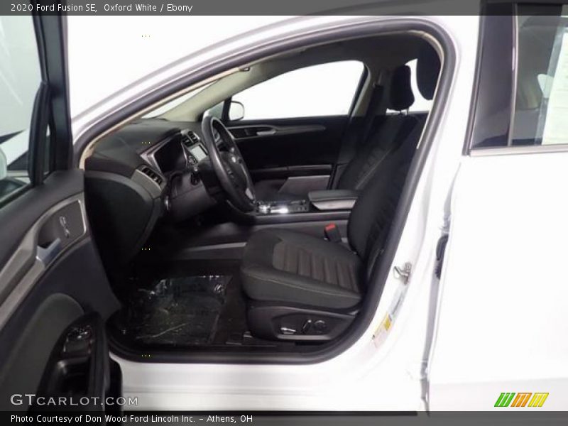 Oxford White / Ebony 2020 Ford Fusion SE