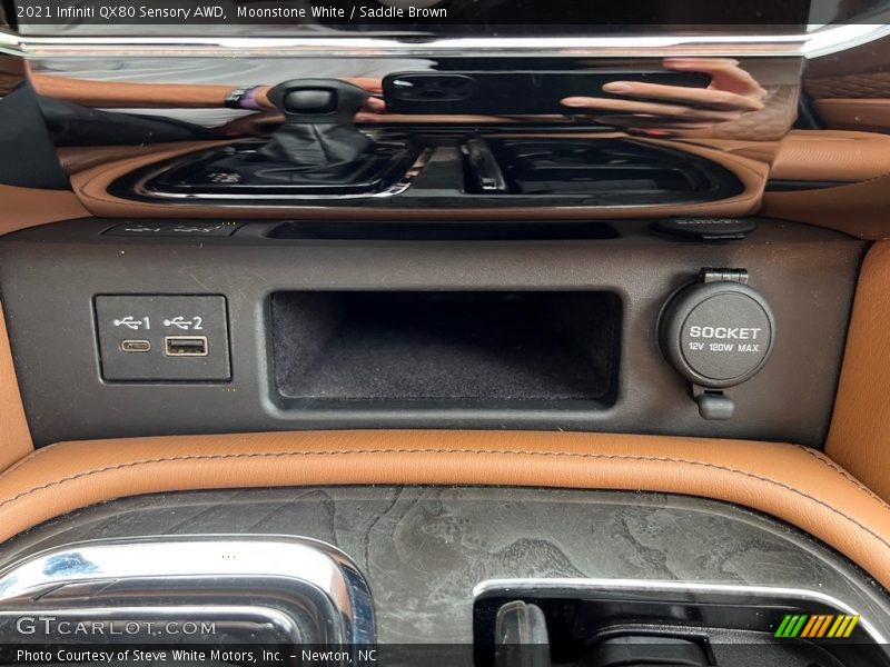 Controls of 2021 QX80 Sensory AWD