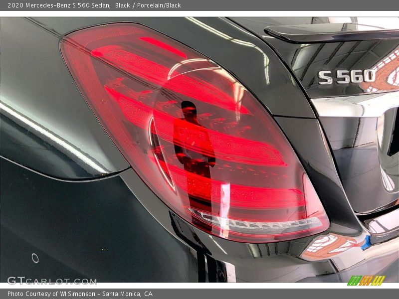 Black / Porcelain/Black 2020 Mercedes-Benz S 560 Sedan
