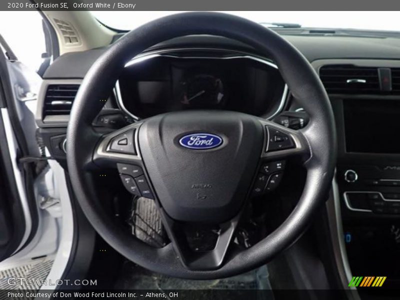 Oxford White / Ebony 2020 Ford Fusion SE