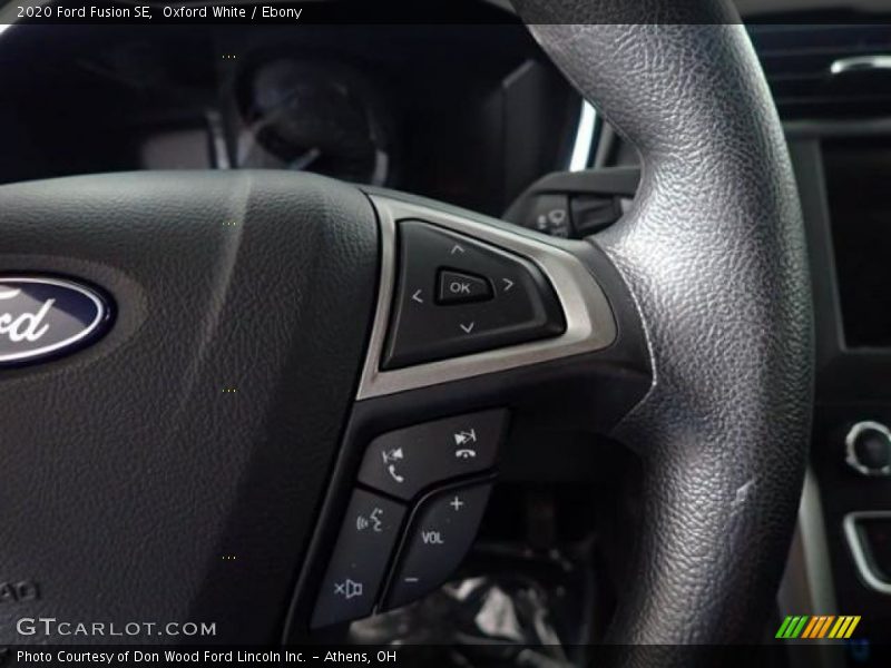 Oxford White / Ebony 2020 Ford Fusion SE