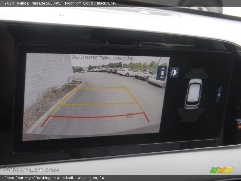 Moonlight Cloud / Black/Gray 2020 Hyundai Palisade SEL AWD