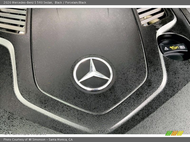 Black / Porcelain/Black 2020 Mercedes-Benz S 560 Sedan