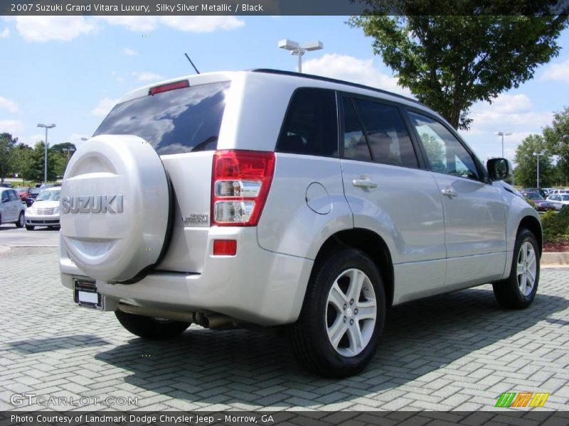Silky Silver Metallic / Black 2007 Suzuki Grand Vitara Luxury
