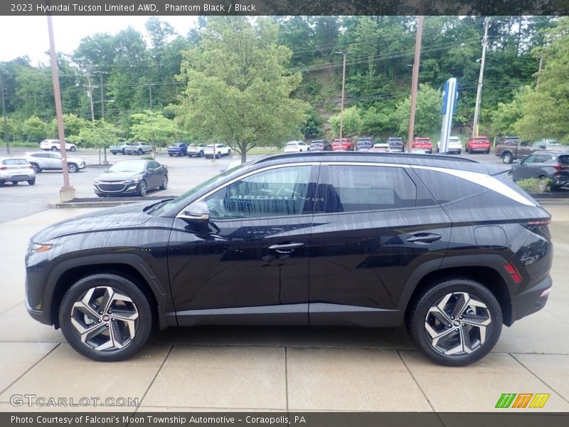 Phantom Black / Black 2023 Hyundai Tucson Limited AWD