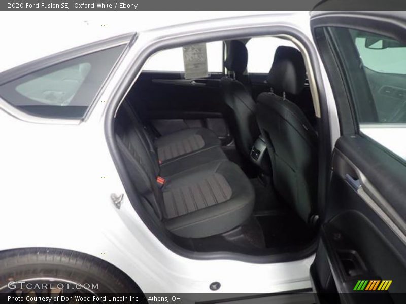 Oxford White / Ebony 2020 Ford Fusion SE