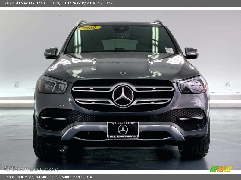 Selenite Grey Metallic / Black 2020 Mercedes-Benz GLE 350