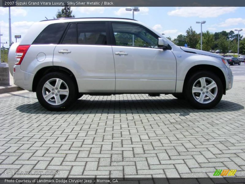 Silky Silver Metallic / Black 2007 Suzuki Grand Vitara Luxury