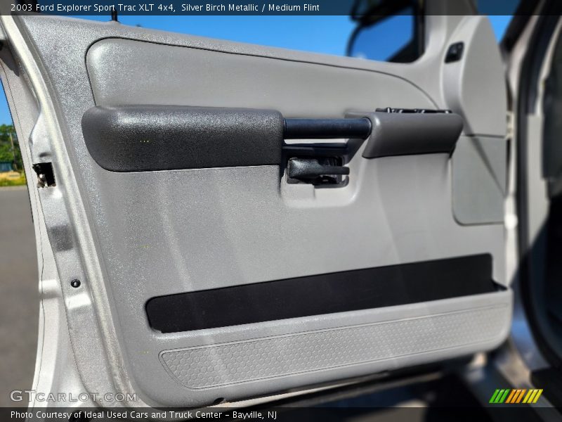 Silver Birch Metallic / Medium Flint 2003 Ford Explorer Sport Trac XLT 4x4