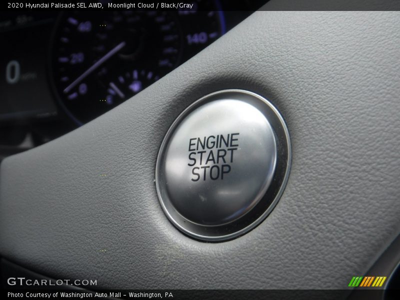 Moonlight Cloud / Black/Gray 2020 Hyundai Palisade SEL AWD