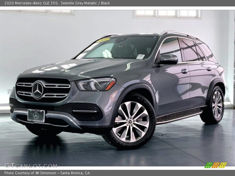 Selenite Grey Metallic / Black 2020 Mercedes-Benz GLE 350