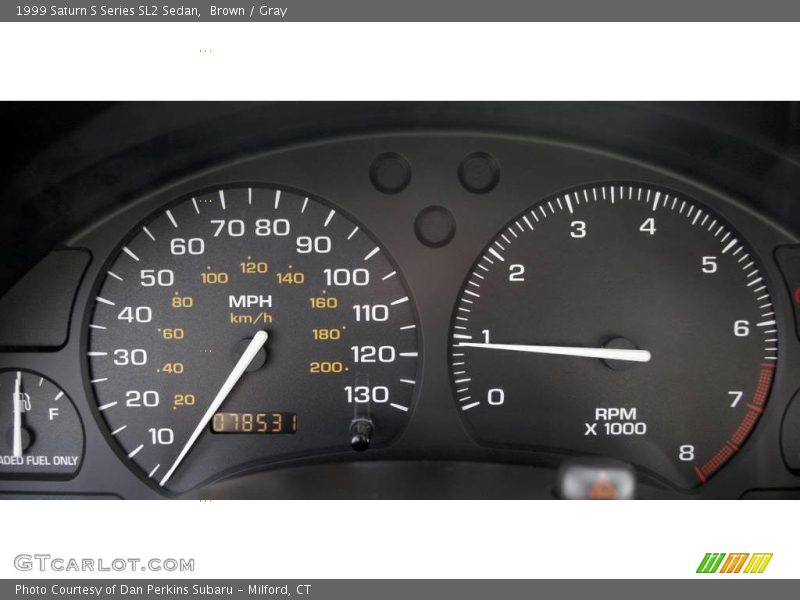 Brown / Gray 1999 Saturn S Series SL2 Sedan