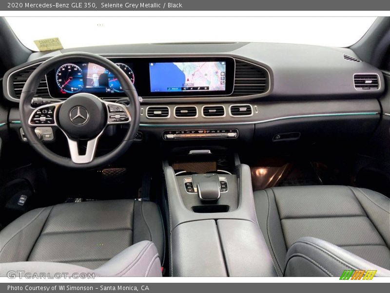 Selenite Grey Metallic / Black 2020 Mercedes-Benz GLE 350