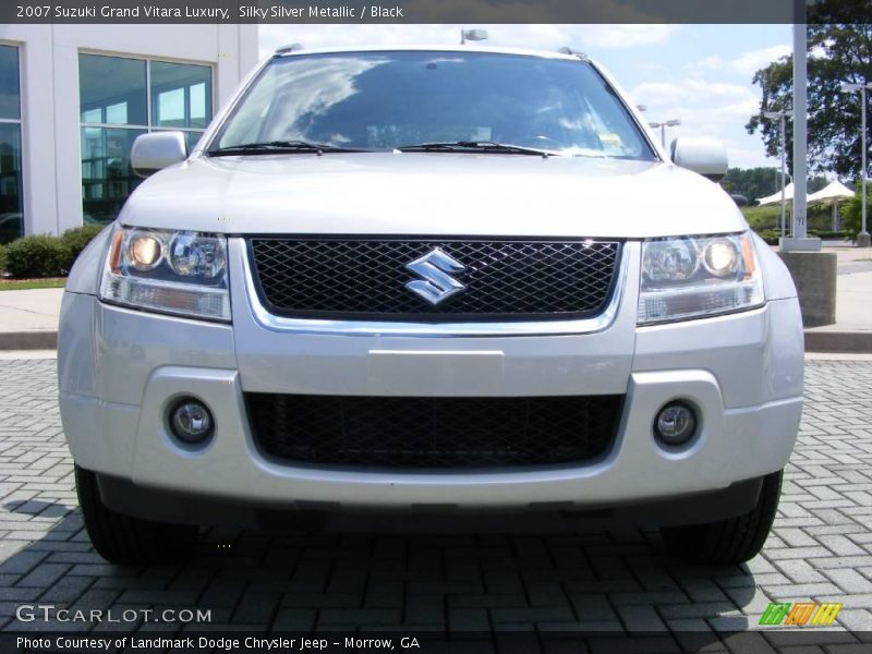 Silky Silver Metallic / Black 2007 Suzuki Grand Vitara Luxury