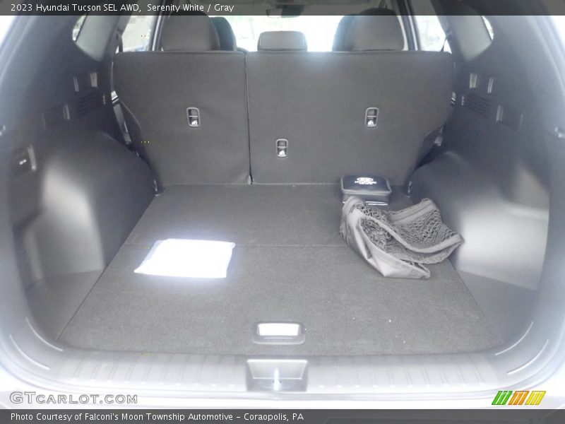 Serenity White / Gray 2023 Hyundai Tucson SEL AWD