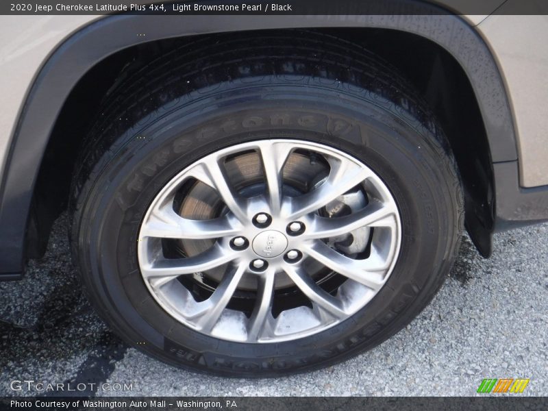 Light Brownstone Pearl / Black 2020 Jeep Cherokee Latitude Plus 4x4