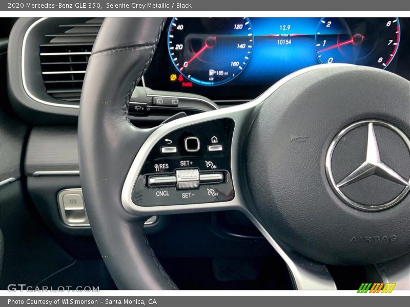 Selenite Grey Metallic / Black 2020 Mercedes-Benz GLE 350