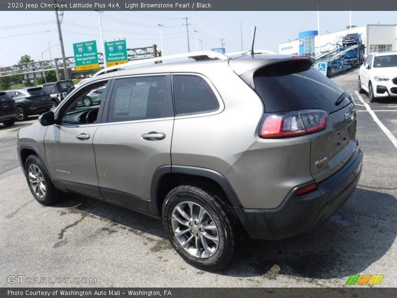 Light Brownstone Pearl / Black 2020 Jeep Cherokee Latitude Plus 4x4